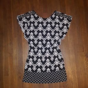 Black and white dress White House Black Market